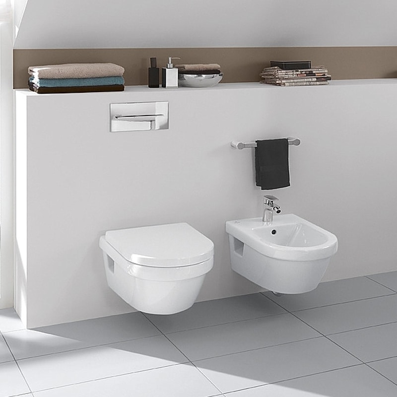 12470 3 Untitled 1gggggg Set vas WC suspendat Villeroy & Boch Architectura cu capac soft close
