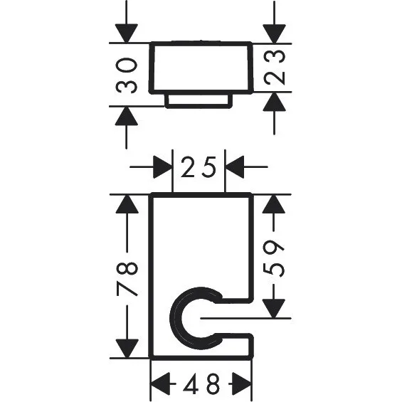 6 5 jpg Set baterie cada termostatata Hansgrohe Bronz Satinat